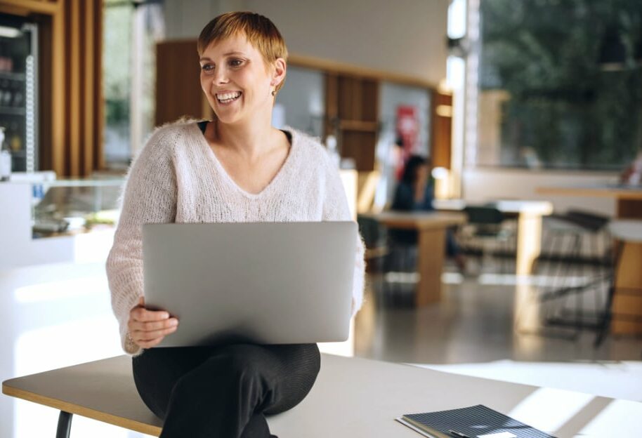 Entrepreneur Business Woman Working in Office