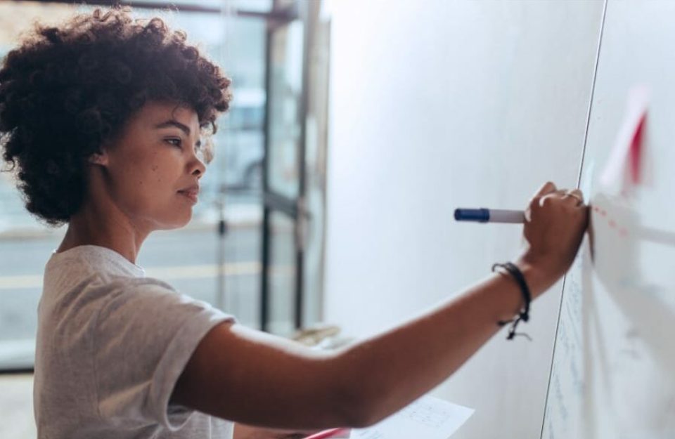 Entrepreneur Business Woman Working in Office