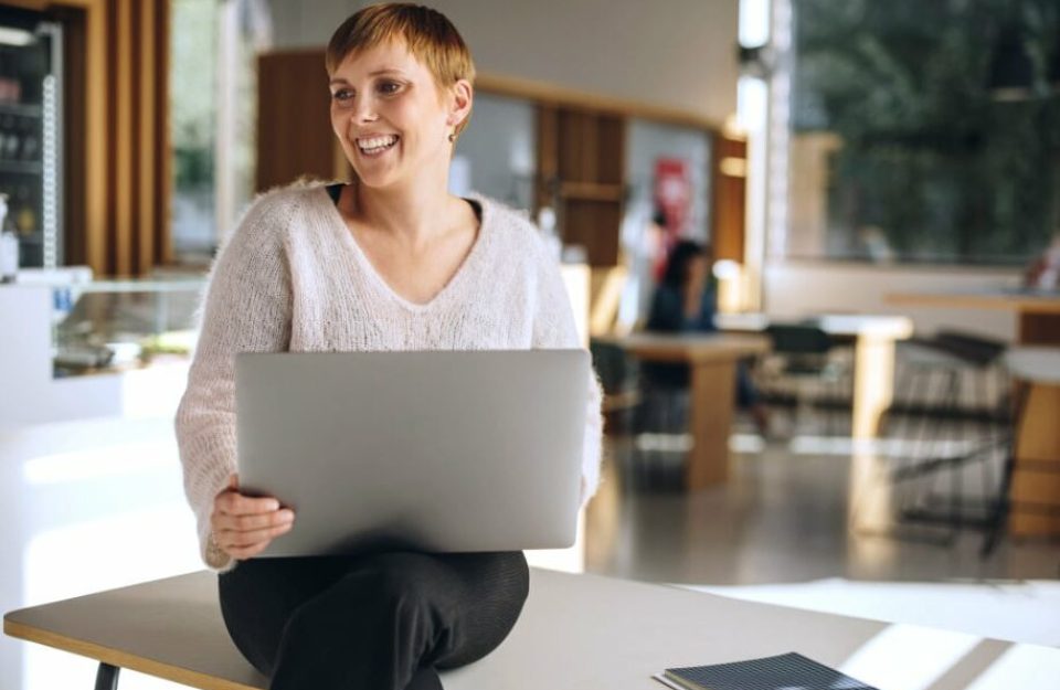 Entrepreneur Business Woman Working in Office